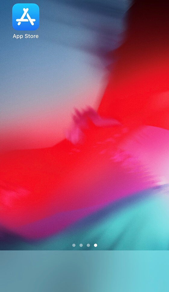 iPhoneを開く
